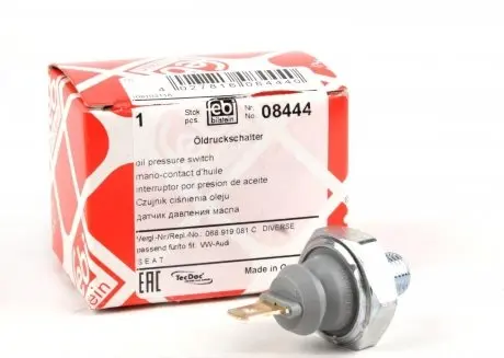 08444 Датчик давления масла VW-Audi (пр-во FEBI) FEBI BILSTEIN подбор по vin на Brocar