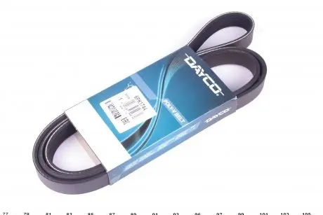 6PK1744 Ремінь генератора Peugeot Expert/Citroen Jumpy 1.9D/TD 96-/2.0HDI 00- DAYCO підбір по vin на Brocar