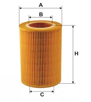 WA6568 Фільтр повітряний WIX FILTERS підбір по vin на Brocar