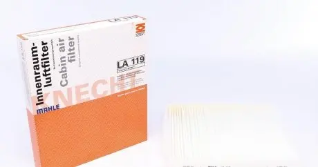 LA119 Фільтр салону Nissan Almera II/Primera 02- MAHLE / KNECHT підбір по vin на Brocar