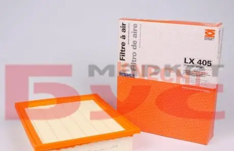 LX405 Фільтр повітряний VW Golf III/IV/Vento 92-98 MAHLE / KNECHT підбір по vin на Brocar