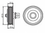 GT90940 Ролик натяжной TOYOTA CARINA (пр-во GMB) GMB підбір по vin на Brocar