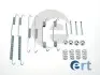 Комплект пружинок колодок ручника Fiat Ducato 94- (250x56) (Bendix) 310027