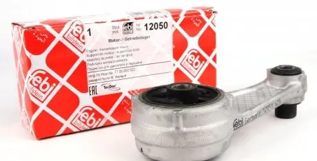 12050 Подушка двигуна (задня) Renault Kangoo 1.2-1.4 I/1.9D 97- (косточка) FEBI BILSTEIN підбір по vin на Brocar