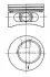 Поршень з кільцями OPEL 86.5 2.0I C20NE (вир-во KS) 92123610