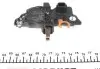 F00M144188 Реле генератора (12V) Renault Kangoo 1.5-1.9dCi 05- BOSCH підбір по vin на Brocar