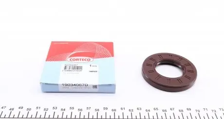 19034067B Сальник полуоси (R) Volvo V40/V50/V70 95-08 (40x75x10) CORTECO подбор по vin на Brocar