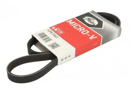 4PK1063 Пасок поліклиновий 4PK1060/1063 GATES підбір по vin на Brocar