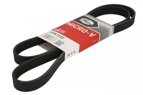 6PK1530 Ремінь поліклін. 6PK1530 (вир-во Gates) GATES підбір по vin на Brocar