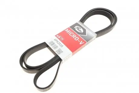 6PK2535 Ремінь поліклін. 6PK2535 (вир-во Gates) GATES підбір по vin на Brocar