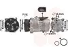 Компресор кондиціонера VW (Van Wezel) 1800K321