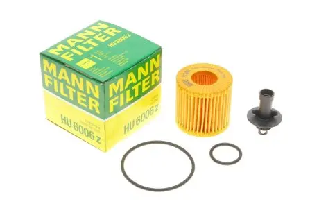 HU6006Z Фільтр масляний Toyota Rav4/Avensis/Land Cruiser 1.6i-2.8D 08- MANN підбір по vin на Brocar