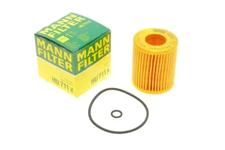 HU711X Фильтр масляный Mazda 6 1.8-2.5 02-13/Ford Mondeo 1.8-2.0 00-15 MANN підбір по vin на Brocar