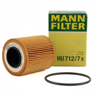 HU7127X Фильтр масляный Opel Combo / Fiat Doblo 1.3JTD/ CDTI 04- (UFI) MANN подбор по vin на Brocar