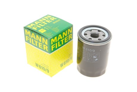 W6109 Фильтр масляный двигателя (пр-во MANN) MANN подбор по vin на Brocar