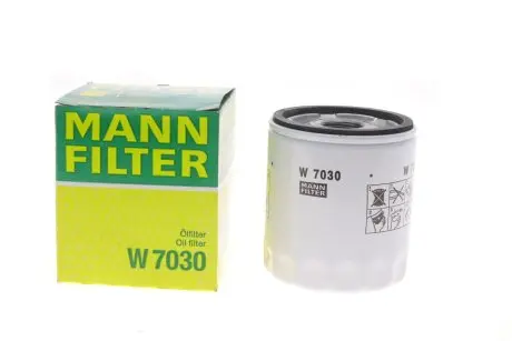 W7030 Фільтр масляний MANN підбір по vin на Brocar