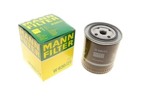 W93021 Фильтр масляный VW Passat/Audi A4/A6/A8 2.4-3.0 91-05 (h=114mm) MANN підбір по vin на Brocar