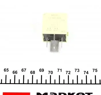 1148300000 Реле обігрівача скла VW Caddy III/ Crafter 30-50/ T5 (12V) MEYLE підбір по vin на Brocar