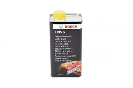 1987479207 Жидкость тормозная ENV6 DOT3/DOT4/DOT5.1 (1L) BOSCH подбор по vin на Brocar