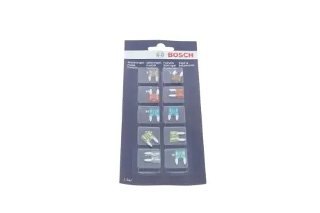 1987529038 Комплект предохранителей (Мини, с плоскими контактами) BOSCH підбір по vin на Brocar