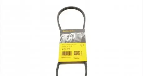 3PK815 Ремень генератора Renault Clio 1.4 90-98/Ford Sierra 1.8TD 88-93/Subaru Justy 1.3GX 95-03 CONTITECH подбор по vin на Brocar