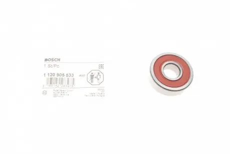 1120905533 Шарикопідшипник генератору (вир-во Bosch) BOSCH підбір по vin на Brocar