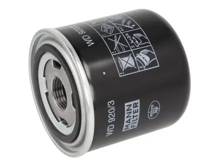 WD9203 Фильтр масляный АКПП JCB (пр-во MANN) MANN подбор по vin на Brocar
