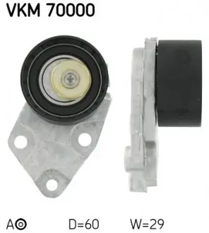 VKM70000 Натяжний ролик, ременя ГРМ (Вир-во SKF) SKF підбір по vin на Brocar