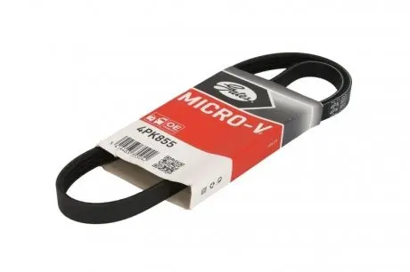 4PK855 Ремінь генератора Citroen Berlingo/Peugeot Partner 1.1/1.4/1.6, 96- GATES підбір по vin на Brocar