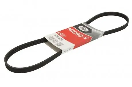 4PK970 Пасок поліклиновий 4PK970 GATES підбір по vin на Brocar
