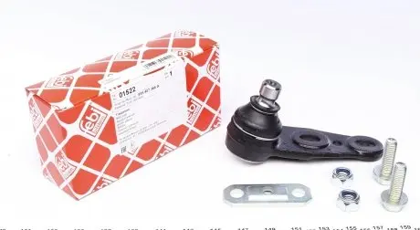 01522 Шарова опора,передня вісь FEBI BILSTEIN підбір по vin на Brocar
