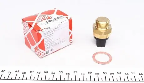 01528 Датчик вмикання вентилятора (2-х швидкісний) AUDI A4/A6/VW Golf III 1.0-4.2 71-02 (95°-85°/102°-92°C FEBI BILSTEIN підбір по vin на Brocar
