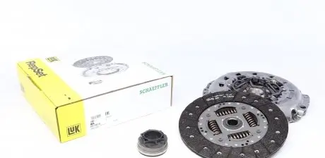 624330800 Комплект зчеплення Audi A4/A6 2.0TDI/16V/quattro, 04-11, 89/93/100/103kw LUK підбір по vin на Brocar