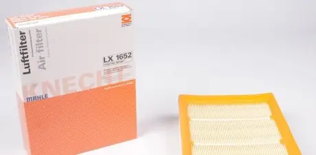 LX1652 Фільтр повітряний MB (W169/W245) 1.5/1.7/2.0 MAHLE / KNECHT підбір по vin на Brocar
