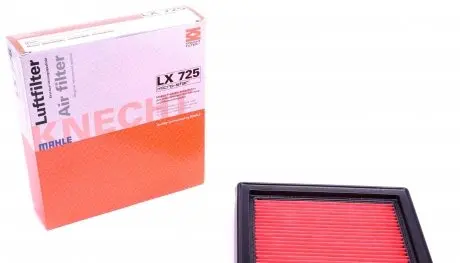LX725 Фильтр воздушный Nissan Micra 92- MAHLE / KNECHT підбір по vin на Brocar