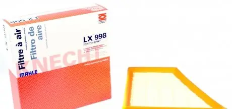LX998 Фільтр повітряний Skoda Fabia/Roomster /VW Polo 1.2/1.4i 99-14 MAHLE / KNECHT підбір по vin на Brocar