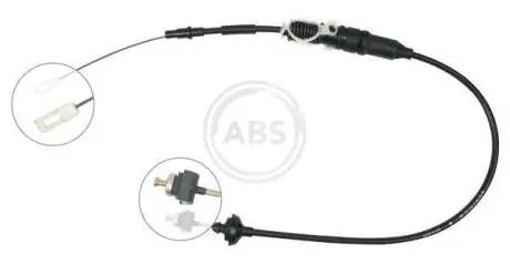 K26740 Трос зчеплення VW PASSAT (вир-во ABS) A.B.S. підбір по vin на Brocar