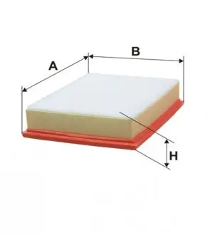 WA9593 Фильтр воздушный (пр-во WIX-Filtron) WIX FILTERS подбор по vin на Brocar
