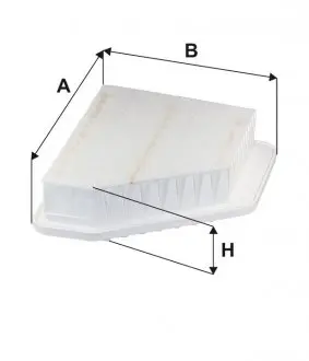 WA9614 Фільтр повітряний WIX FILTERS підбір по vin на Brocar