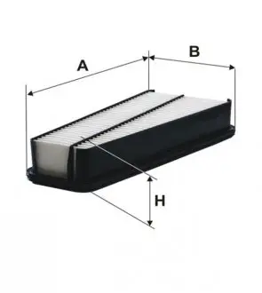 WA9628 Фильтр воздушный (пр-во WIX-Filtron) WIX FILTERS подбор по vin на Brocar