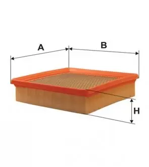 WA6527 Фільтр повітряний WIX FILTERS підбір по vin на Brocar