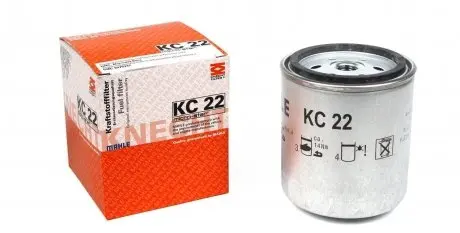 KC22 Фильтр топливный MB OM615-617 MAHLE / KNECHT подбор по vin на Brocar