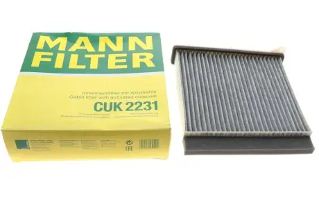 CUK2231 Фільтр салону Mitsubishi Grandis/Lancer/Outlander 03- (вугільний) MANN підбір по vin на Brocar