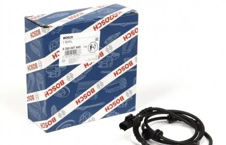 0265007685 Датчик ABS (передній) Fiat Ducato 06- BOSCH підбір по vin на Brocar