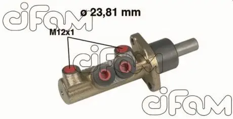 202311 Головний гальмівний циліндр (вир-во Cifam) CIFAM підбір по vin на Brocar