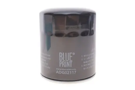 ADG02117 Фильтр масляный (пр-во Blue Print) BLUE PRINT подбор по vin на Brocar
