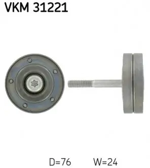 VKM31221 Ролик модуля натягувача ременя (Ви-во SKF) SKF підбір по vin на Brocar