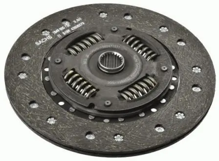 1862471031 Диск зчеплення AUDI 80,100, A6 1.9TDI-2.4D 90-00 (Пр-во SACHS) SACHS підбір по vin на Brocar