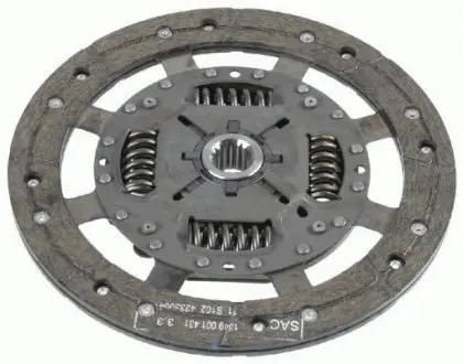 1862509031 Диск зчеплення FORD (Пр-во SACHS) SACHS підбір по vin на Brocar