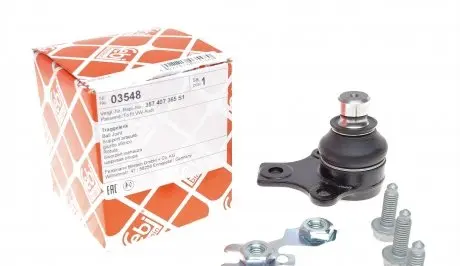 03548 Опора шаровая р/к VW (пр-во Febi) FEBI BILSTEIN подбор по vin на Brocar